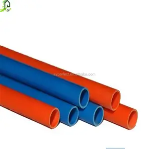 Plastic Manufacture Electric Orange PVC Conduit Pipe