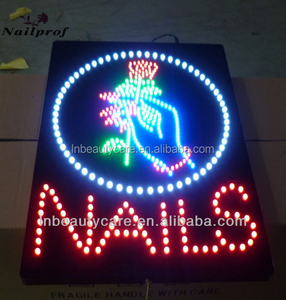 Nails Spa Pedicure Salone di Bellezza LED Segno/Nail Salon LED Segno Aperto Nailprof - Product Image 6