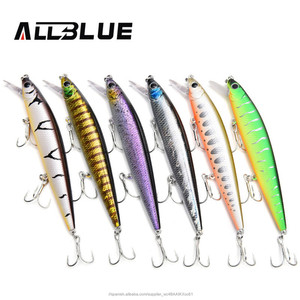 ALLBLUE AB06 Bait Wobbler Fishing Lure 11cm 14.2g Bait artificial de los Minnow Bajo Pike Profundidad 1m Pesca Isca Artificial - Product Image 3