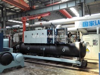 Enfriador de Agua Centrífugo de Levitación Magnética 600RT con Cuatro Compresores y Motor de Ahorro Energético