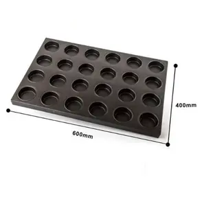 Factory price 35 mould Deep Cup Non-stick Muffin Cake Tray oven tray
