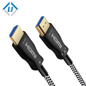 Boîtier métallique plaqué or 8k 120hz Câble <span class=keywords><strong>HDMI</strong></span> HDCP 4K 3D HDR à fibre optique active 1.5m-300m - Product Image 6