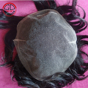 High Quality Virgin Remy Human Hair <strong>Wigs</strong> for Male, <strong>Mens</strong> Toupee - Product Image 6