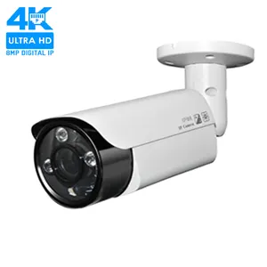 Hochwertige 8MP 4K IP Vari focal Zoom Bullet Überwachungs kamera 70m IR Nachtsicht P2P 4x Zoom Kamerasystem 4k CCTV IP Kamera