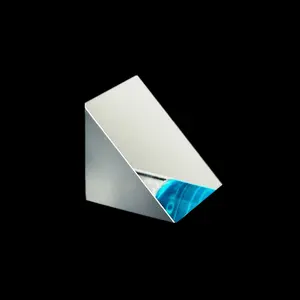 optical glass 45 degree right angle triangular prism with mirror reflective coated