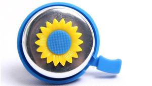 Lindo colorido <span class=keywords><strong>bicicleta</strong></span> anillo Bell niños campana de la <span class=keywords><strong>bicicleta</strong></span> con la flor de Sun - Product Image 6