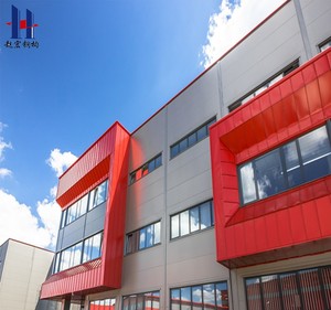 Construcción de oficinas prefabricadas, larga vida útil, estructura de acero, escuela - Product Image 3