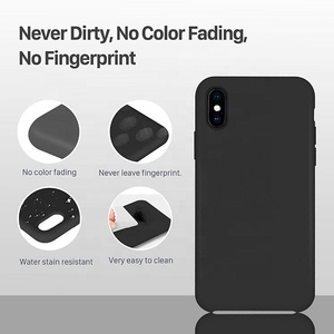 <span class=keywords><strong>Funda</strong></span> de silicona líquida <span class=keywords><strong>oficial</strong></span> para móvil, para iPhone XS, iPhone XR, XS, MAX - Product Image 3