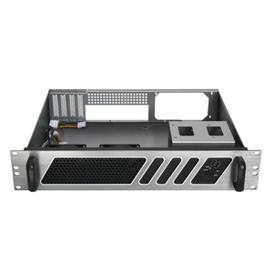 2U công nghiệp IPC trường hợp máy chủ anốt oxy hóa chải nhôm lá Khung máy tính trong kho - Product Image 2