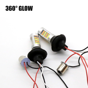 1156 BAU15S Ba15s T20 7440 42SMD 3156 LED Switchback <strong>Light</strong> Canbus Auto DRL <strong>Running</strong> <strong>Light</strong> Parking Bulbs Turn signal <strong>Light</strong> - Product Image 4