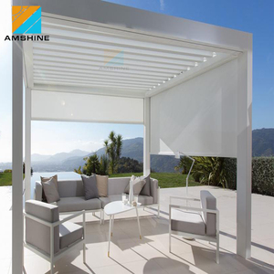 Jardín pared apertura motorizada del obturador <span class=keywords><strong>techo</strong></span> <span class=keywords><strong>pergola</strong></span> - Product Image 5