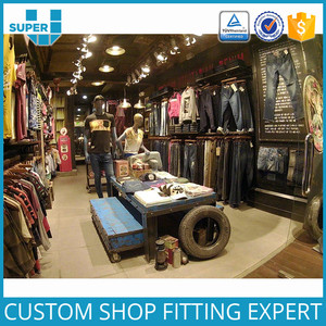 Arredamento per <span class=keywords><strong>Negozi</strong></span> di Abbigliamento, Design per Espositori di <span class=keywords><strong>Jeans</strong></span> in Vendita - Product Image 2