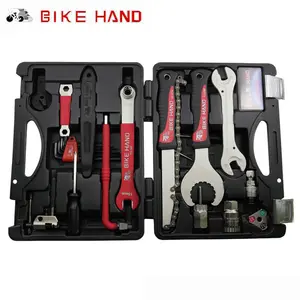 BICI A MANO Della Bicicletta Strumento di Riparazione Tool Kit Box Case tra cui Strumenti Multifunzione Per La Bici