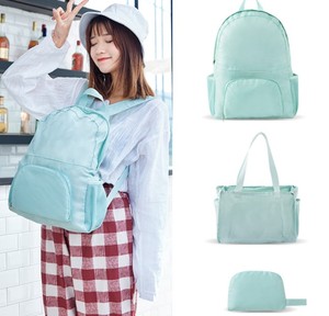 Più poco costoso!!! Borsa da viaggio pieghevole borsa a duplice uso di campeggio esterna di arrampicata trekking <span class=keywords><strong>zaino</strong></span> impermeabile multiuso tote borsa della spalla - Product Image 4