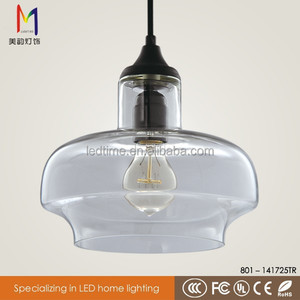 Lámpara de <span class=keywords><strong>cristal</strong></span> al por mayor edison light pendant con ce rohs para el hogar hotel cafetería - Product Image 2