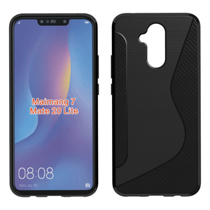 TPU de línea S de cubierta Celulares caso <span class=keywords><strong>Huawei</strong></span> <span class=keywords><strong>Mate</strong></span> <span class=keywords><strong>20</strong></span> <span class=keywords><strong>Lite</strong></span> Maimang 7 - Product Image 5