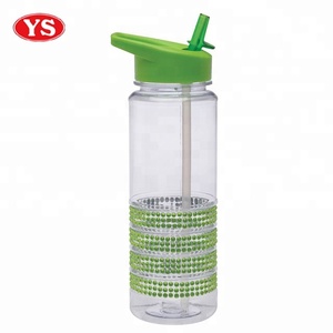 Promotional 750 ml Drinking Bottle with Flip Straw for School