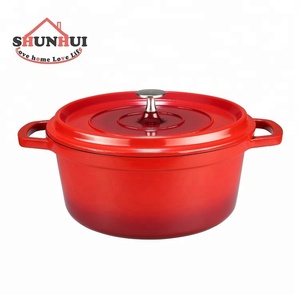 Cacerola de Aluminio Fundido con Tapa de Aluminio de 24 cm, <span class=keywords><strong>4QT</strong></span>, <span class=keywords><strong>Cocotte</strong></span>, Cacerola Antiadherente de 4L, Horno Holandés de Aluminio - Product Image 2