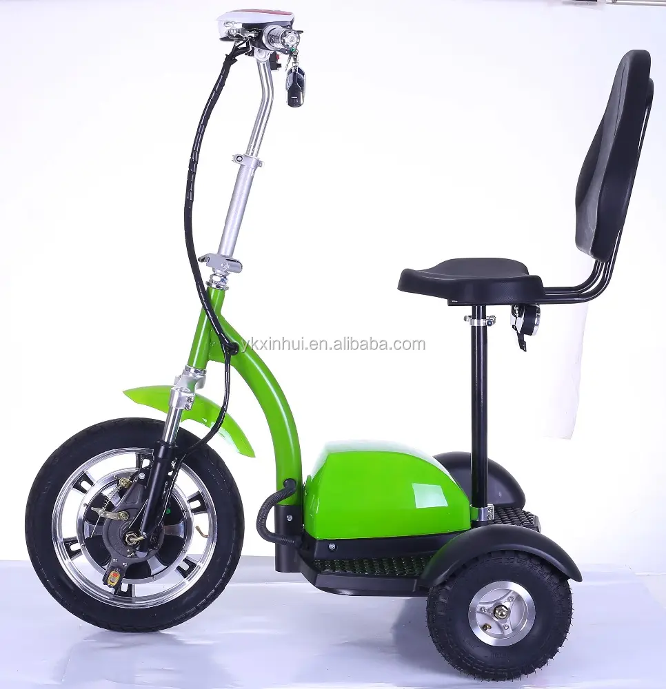 Yetişkin üç tekerlekli bisiklet elektrikli scooter/elektrikli zippy-zappy üç tekerlekli bisiklet scooter için yetişkin/elektrikli üç tekerlekli bisiklet scooter gidip gelmek için/