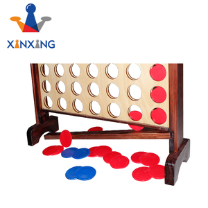 Gioco da Tavolo in Legno Quattro in Fila, Gioco Educativo Classico per Bambini e Famiglia - Product Image 5