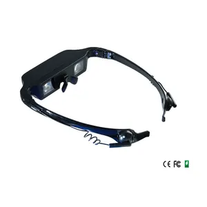 Lunettes pour cinéma Portable 3D Portable, casque hd QVGA(320X240) MP4