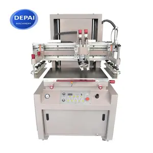 DEPAI 3050 Adhesive Label Semi Auto Electrical Flatbed Screen Printing Machine