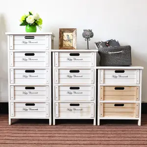 Old white chest of drawers