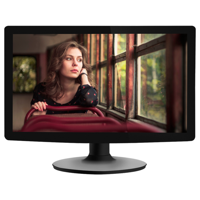 AV/TV/VGA Second Hand sunlight Readable Lcd Monitor