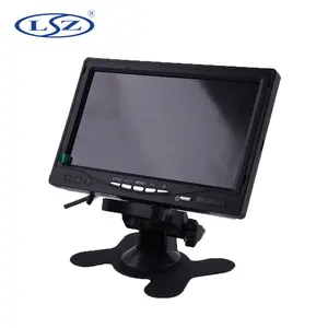 7 Inci LCD Monitor AV Input 800*480 Digital Layar 7 Inci Monitor dengan Bracket