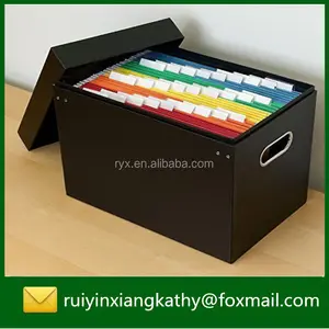Fornecedor escritório engrossar papel pendurado pasta de arquivo A4 transparente