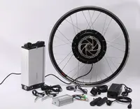 48V 1000W Lemak Sepeda Motor Ban Kit Konversi dengan Baterai