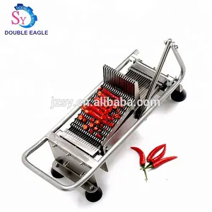 Máquina de corte de pimenta para uso doméstico, venda a atacado de máquina de corte de saia de aço inoxidável para uso doméstico