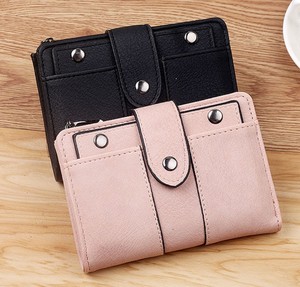 Portafoglio in pelle sintetica da <span class=keywords><strong>donna</strong></span> di moda 2025 nuovo stile portafoglio <span class=keywords><strong>piccolo</strong></span> per giovani - Product Image 1