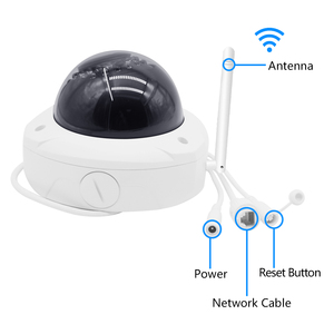 Jidetech 5MP POE Speed Dome Camera an ninh không thấm nước IR tầm nhìn ban đêm ngoài trời an ninh bảo hiểm <span class=keywords><strong>360</strong></span> độ bảo vệ IP66 - Product Image 2