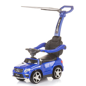 Voiture à pousser pour bébé à quatre roues, alimentée par batterie, avec auvent - Product Image 2