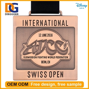 Barato Buen titular de la taza de china de jiu-jitsu medalla - Product Image 3