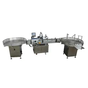 MT-200 Electric Automatic Jar Label Applicator Round Bottle Sticker Labeling Printing Machine