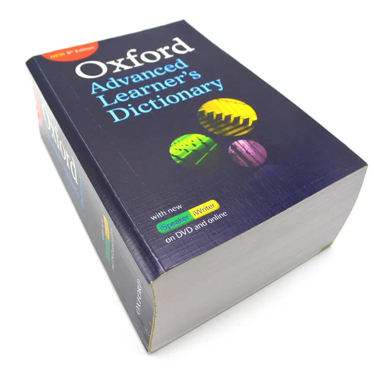 Cheap Book Printing Services French English Dictionary Educational Books Printed Custom Oxford Dictionary For Learning