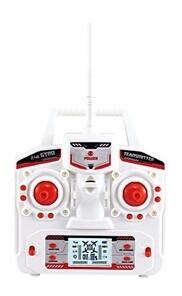 2015 recién llegado de! CX-035 2015 2.4 ghz 4 canales 6 axis gyro helicóptero 3D flip largo alcance grande drone con LCD luz - Product Image 2