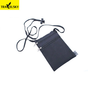 Travelsky <strong>Personalised</strong> Polyester Portable Anti-theft Travel Neck Organizer <strong>Wallet</strong> - Product Image 3