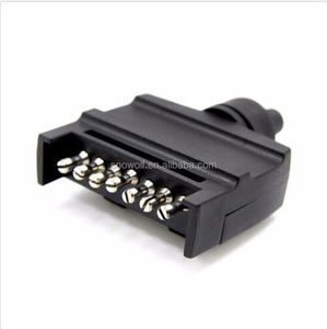 Australien Standard7-Pin Plat Prise <span class=keywords><strong>Remorque</strong></span> <span class=keywords><strong>Remorque</strong></span> Connecteur de Lumière 12 V <span class=keywords><strong>7</strong></span> Voies Mâle <span class=keywords><strong>Adaptateur</strong></span> de <span class=keywords><strong>Remorque</strong></span> Neuf - Product Image 5
