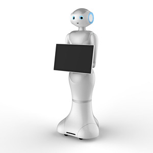 Umanoide centro commerciale biglietto <span class=keywords><strong>di</strong></span> auguri <span class=keywords><strong>di</strong></span> guida Assistant usato in aeroporto <span class=keywords><strong>di</strong></span> ricezione benvenuto robot - Product Image 1