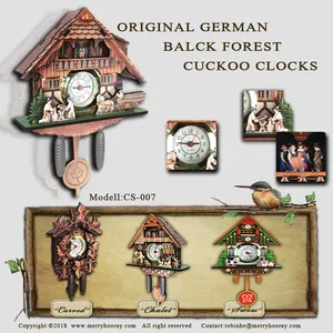 Black Forest Antique Hunter Cuckoo Clock