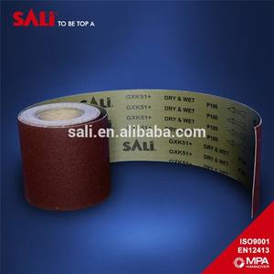 Óxido de aluminio abrasivo esmeril tela rollo, paño rollar - Product Image 3