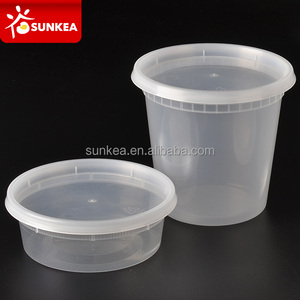 PP Nhựa Rõ Ràng Nước Sốt Salad Deli Container Với Nắp Rõ Ràng - Product Image 3