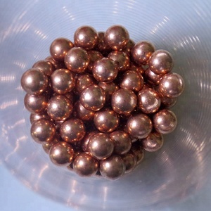 Bola de cobre personalizada oco da superfície polida alta - Product Image 2