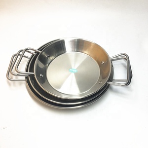 ขายร้อนหลายขนาดสแตนเลสอาหารทะเล <span class=keywords><strong>Paella</strong></span> สำหรับขาย - Product Image 4