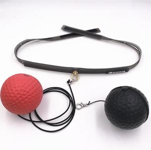 Nuevo diseño del Diadema con dos diferentes <span class=keywords><strong>boxeo</strong></span> reflejo bolas para fitness <span class=keywords><strong>de</strong></span> descompresión - Product Image 2
