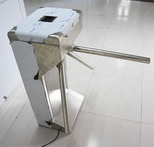 Stativ drehkreuz Vertikale Fußgängers icherheit Zugangs kontrolle <span class=keywords><strong>3</strong></span>-Arm-Stativdrehkreuz - Product Image 3