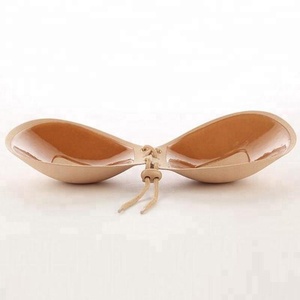 Femmes Silicone Soutien-Gorge Invisible Push Up Bâton Sur Auto-Adhésif Avant Laçage femmes fly <span class=keywords><strong>de</strong></span> Bras Bretelles <span class=keywords><strong>dos</strong></span> <span class=keywords><strong>nu</strong></span> - Product Image 3